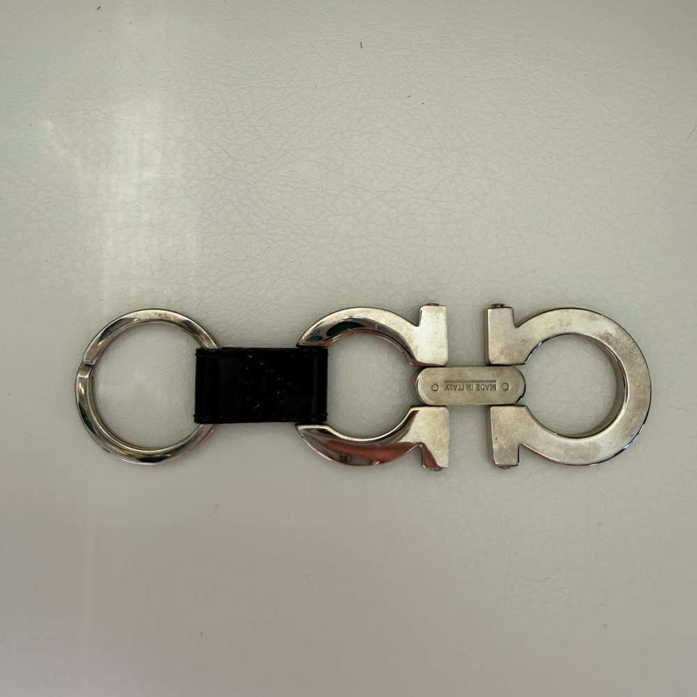 Salvatore Ferragamo Gancini Keychain